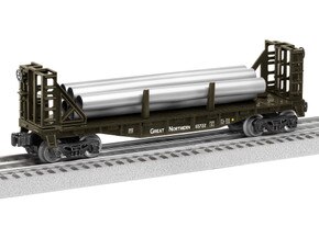 Great Northern Flatcar with Bulkheads